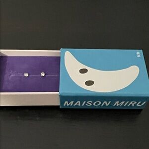 Maison Miru Threadless CZ studs